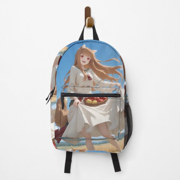 Item preview, Holo Spice And Wolf Harvest Breeze With Apples And Wheat Field designed and sold by TorbenKuhano.
