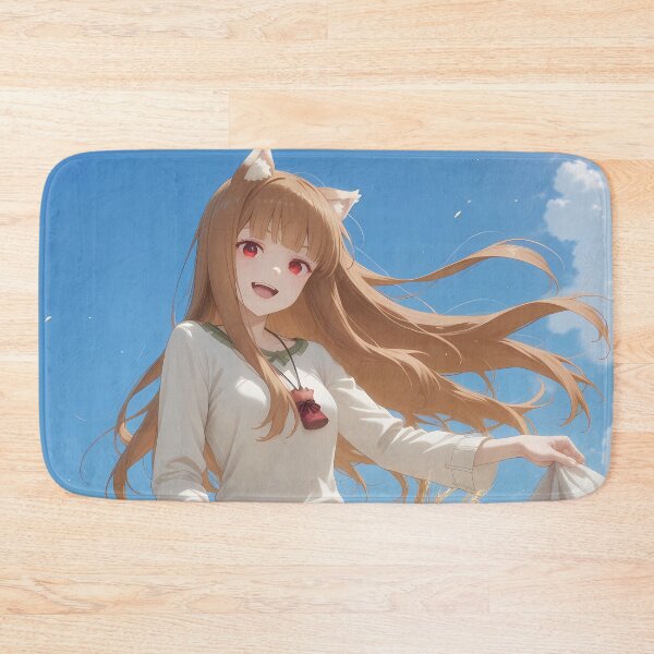 Item preview, Holo Spice And Wolf Harvest Breeze With Apples And Wheat Field designed and sold by TorbenKuhano.