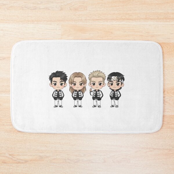 Item preview, LNGSHOT chibi – Ohyul, Ryul, Woojin & Louis K-pop designed and sold by GigiEssense.