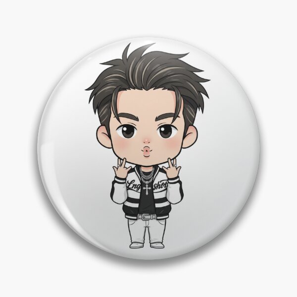 Item preview, LNGSHOT chibi Louis K-pop designed and sold by GigiEssense.