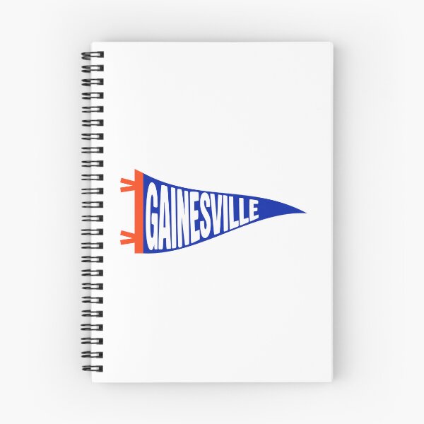 Item preview, Gainesville Florida Vintage Pennant - Orange and Blue Retro Fan Art designed and sold by Sparkledust Creations.