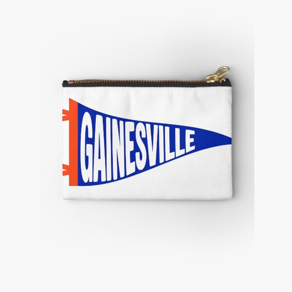 Item preview, Gainesville Florida Vintage Pennant - Orange and Blue Retro Fan Art designed and sold by Sparkledust Creations.