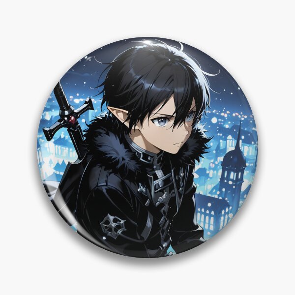 Item preview, Kirito Sword Art Online Winter Night City Elf Look designed and sold by TorbenKuhano.