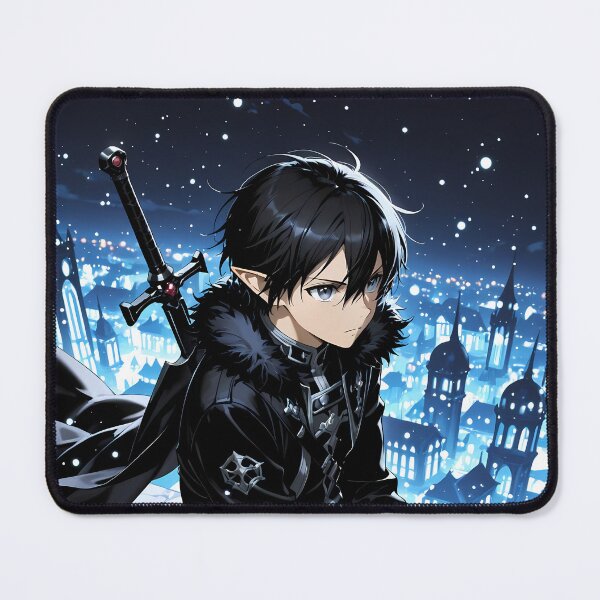 Item preview, Kirito Sword Art Online Winter Night City Elf Look designed and sold by TorbenKuhano.