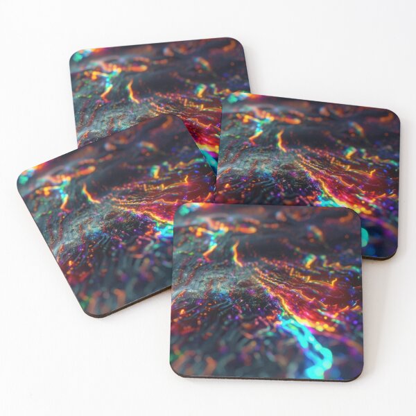 Item preview, Digital Lava Flow: Glowing Sci-Fi Texture designed and sold by B-Russ-Stuff.