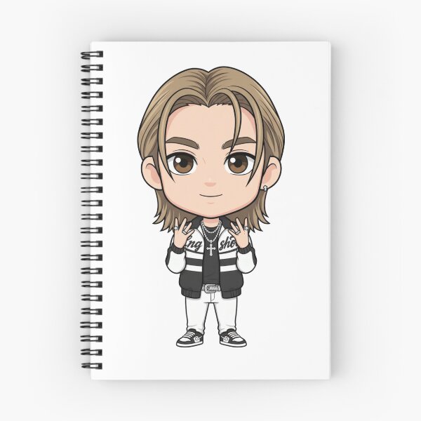 Item preview, LNGSHOT Woojin chibi K-pop designed and sold by GigiEssense.