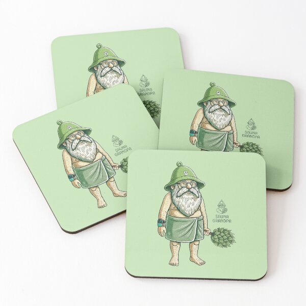 Item preview, 「Sauna Grandpa」Relaxing Sauna Master designed and sold by WABISABIMOMENTS.