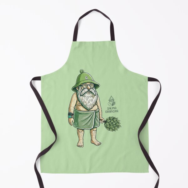 Item preview, 「Sauna Grandpa」Relaxing Sauna Master designed and sold by WABISABIMOMENTS.