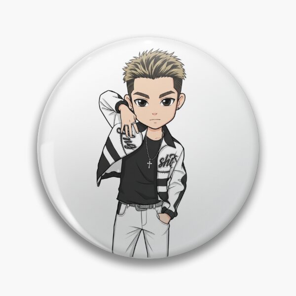 Item preview, LNGSHOT Ryul chibi K-pop designed and sold by GigiEssense.