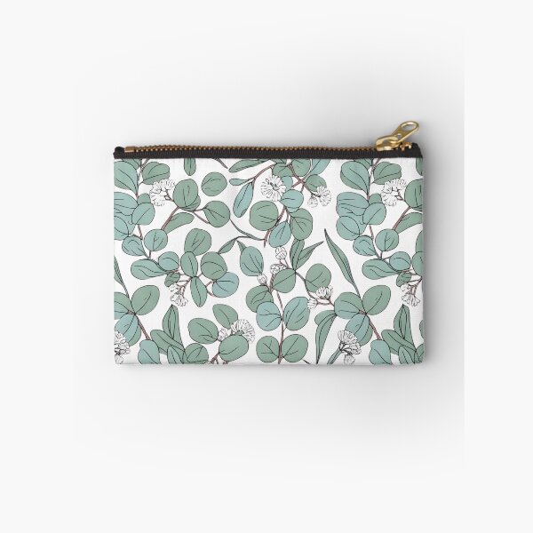 Item preview, Minimalist Eucalyptus Leaves Pattern: Elegant Botanical Line Art designed and sold by VibranPalette.