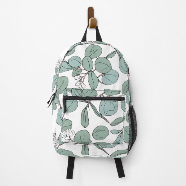 Item preview, Minimalist Eucalyptus Leaves Pattern: Elegant Botanical Line Art designed and sold by VibranPalette.