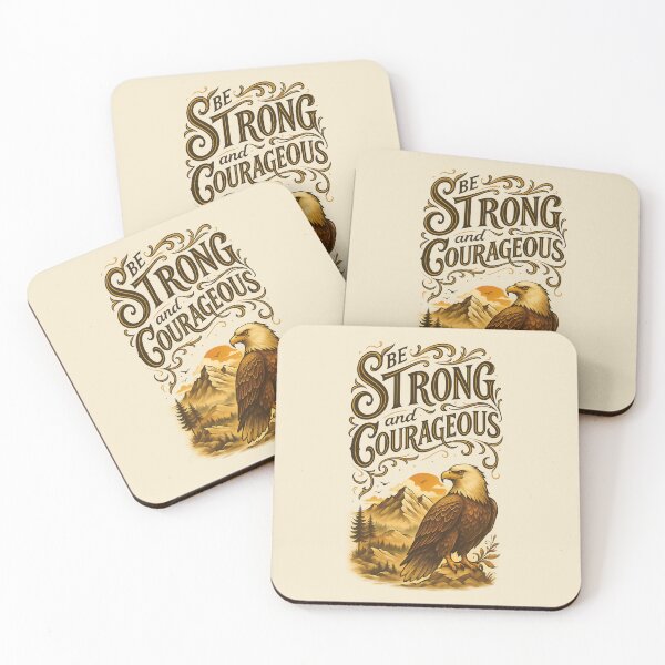 Item preview, Be Strong And Courageous designed and sold by egospel.