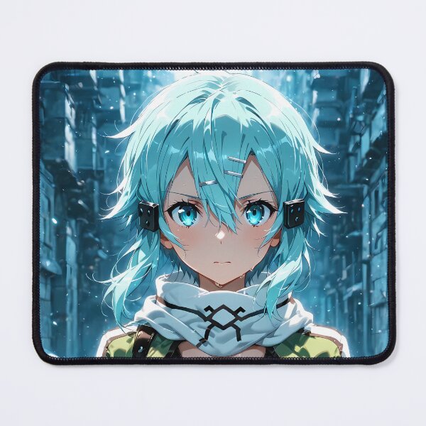 Item preview, Sinon Sword Art Online Winter City Snowfall Mood designed and sold by TorbenKuhano.