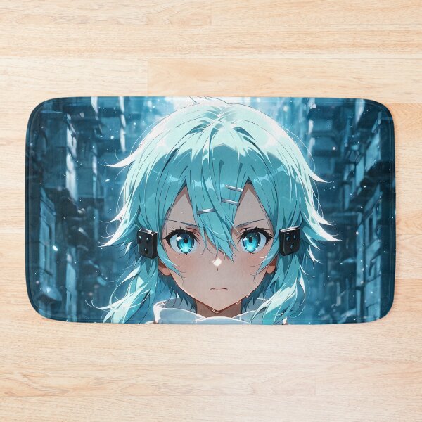 Item preview, Sinon Sword Art Online Winter City Snowfall Mood designed and sold by TorbenKuhano.