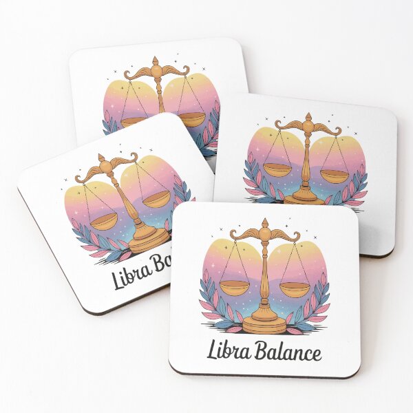 Item preview, Libra Balance – Zodiac Astrology Scales Aesthetic Design designed and sold by MoodThreadz.