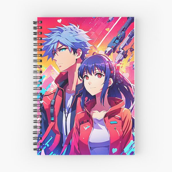 Item preview, Cyberpunk anime couple designed and sold by ArtsJulian.