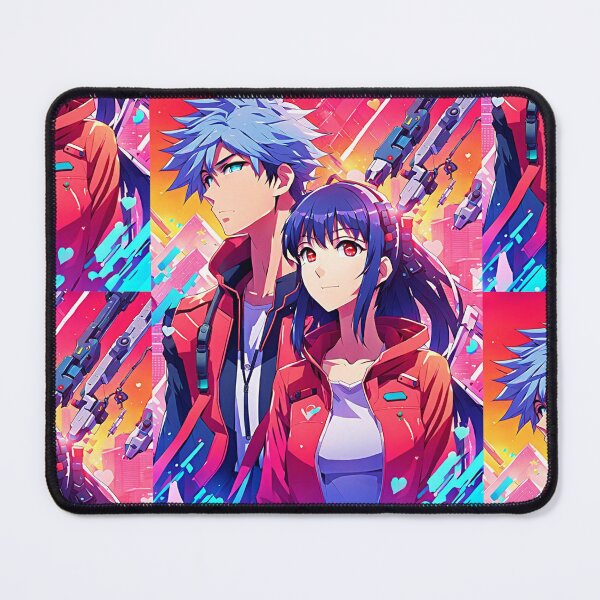 Item preview, Cyberpunk anime couple designed and sold by ArtsJulian.