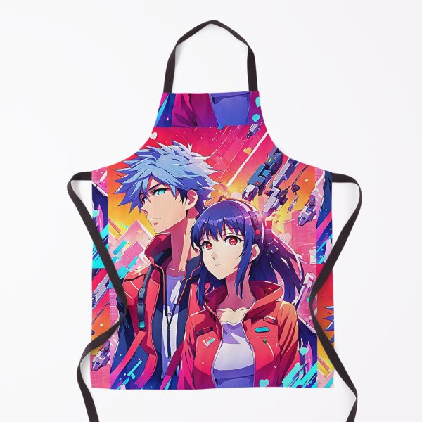 Item preview, Cyberpunk anime couple designed and sold by ArtsJulian.