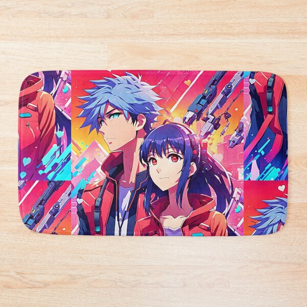 Item preview, Cyberpunk anime couple designed and sold by ArtsJulian.