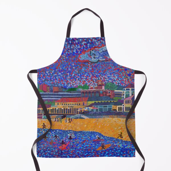 Item preview, Bondi Beach fauvist Art designed and sold by Toby Evans.