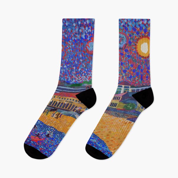Item preview, Bondi Beach fauvist Art designed and sold by Toby Evans.