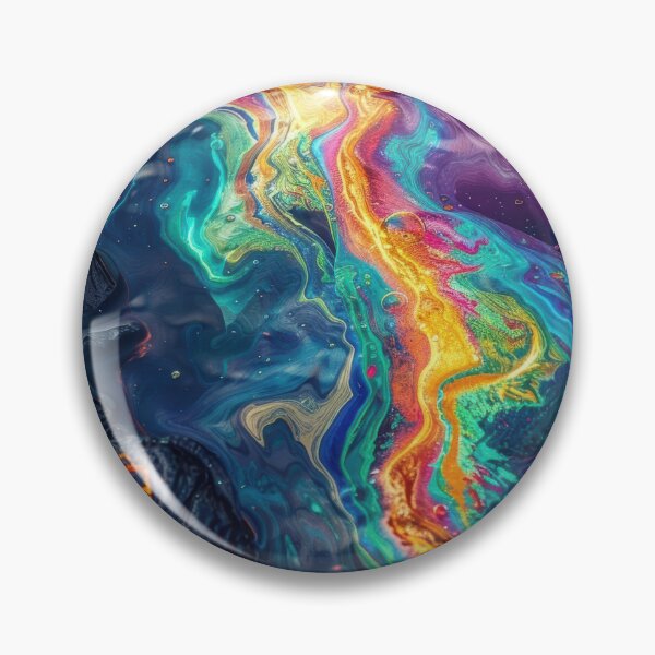 Item preview, Molten Rainbow River - Psychedelic Fluid Lava designed and sold by B-Russ-Stuff.