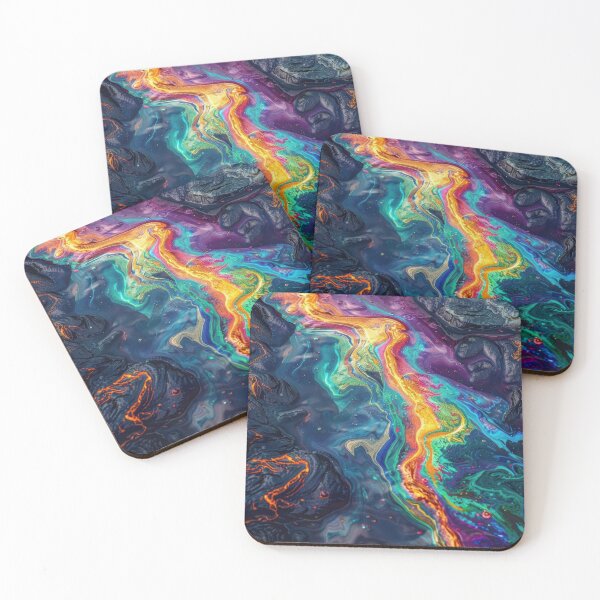 Item preview, Molten Rainbow River - Psychedelic Fluid Lava designed and sold by B-Russ-Stuff.