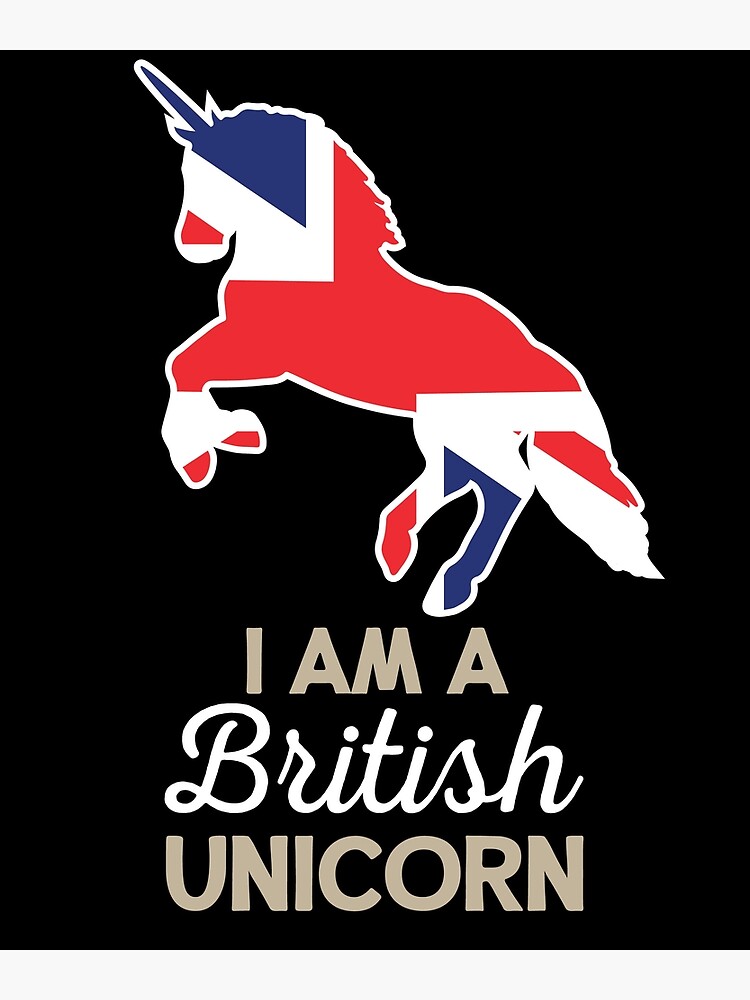  United Kingdom Flag British Unicorn Poster For Sale By Countryflags 