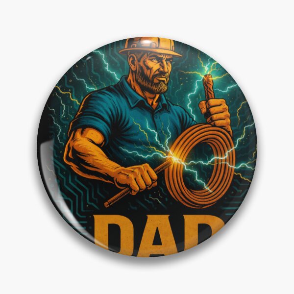 Item preview, Proud To Be A Circuit-Slaying Dad Electrician Father designed and sold by xrayprint.