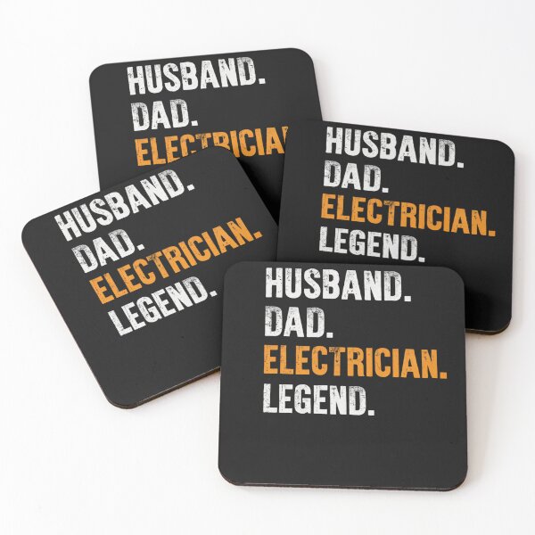 Item preview, Husband Dad Electrician Legend designed and sold by xrayprint.