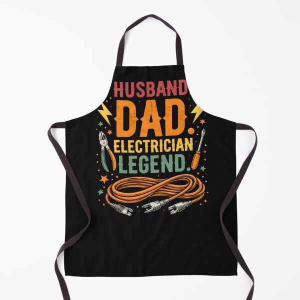 Item preview, Husband Dad Electrician Legend For Electrician Dad designed and sold by xrayprint.