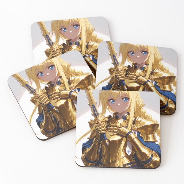 Artikelvorschau, Alice Zuberg Sword Art Online Duo Portrait Warme Töne Sanfte Stimmung entworfen und verkauft von TorbenKuhano.
