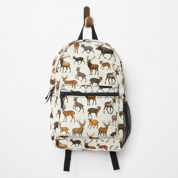 Item preview, Animals of Cervidae Wildlife Deer Retro Identification Chart designed and sold by kakarikihill.