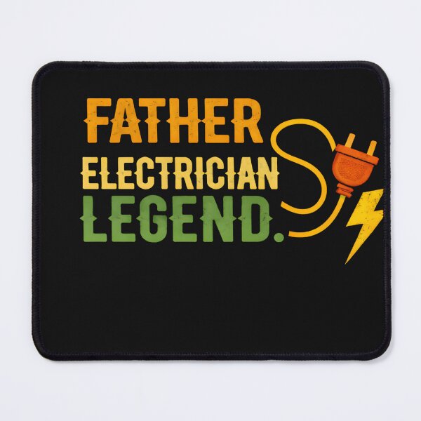 Item preview, Father Electrician Legend for Electrical Workers designed and sold by xrayprint.