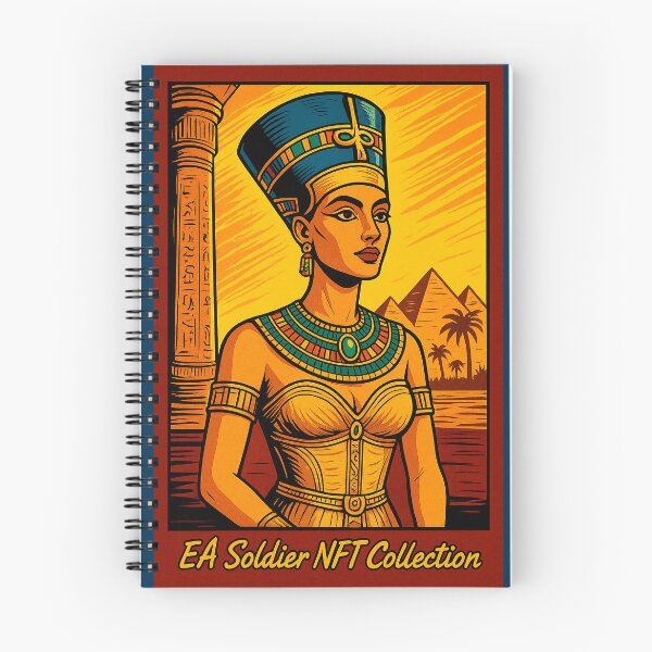 Item preview, Queen Nefertiti of Ancient Egypt Art designed and sold by EASNFTCOL.