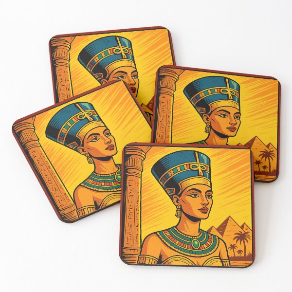 Item preview, Queen Nefertiti of Ancient Egypt Art designed and sold by EASNFTCOL.