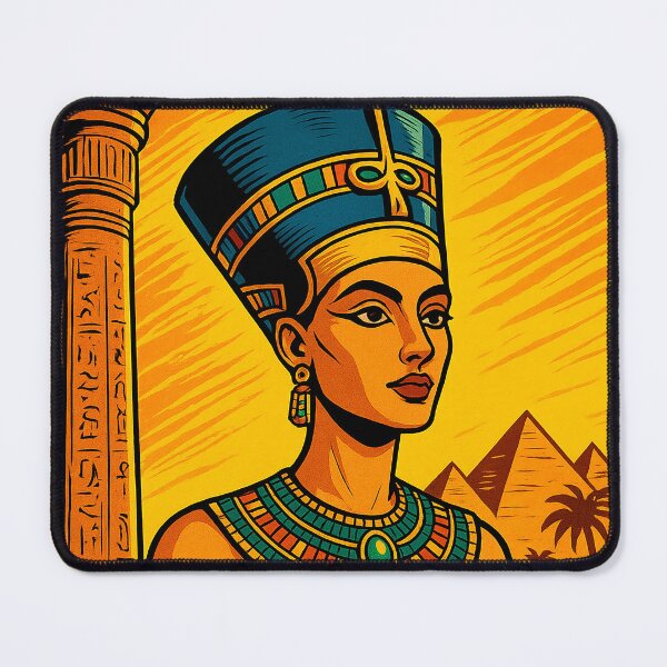 Item preview, Queen Nefertiti of Ancient Egypt Art designed and sold by EASNFTCOL.