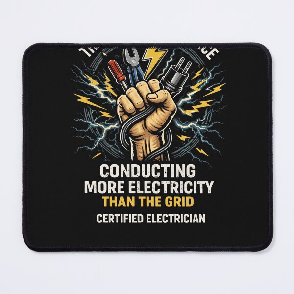 Item preview, The Real Power Source Conducting More Electricity Than The Grid Certified Electrician designed and sold by xrayprint.