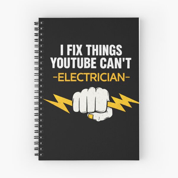 Item preview, I Fix Things Youtube Cant Electrician designed and sold by xrayprint.