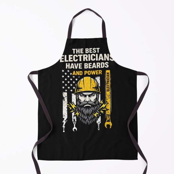 Item preview, The Best Electricians Have Beards And Power Electrician Gift designed and sold by xrayprint.