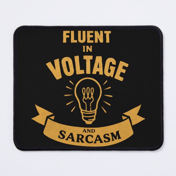 Item preview, Electricians Are Fluent In Voltage And Sarcasm Electrician Gift designed and sold by xrayprint.