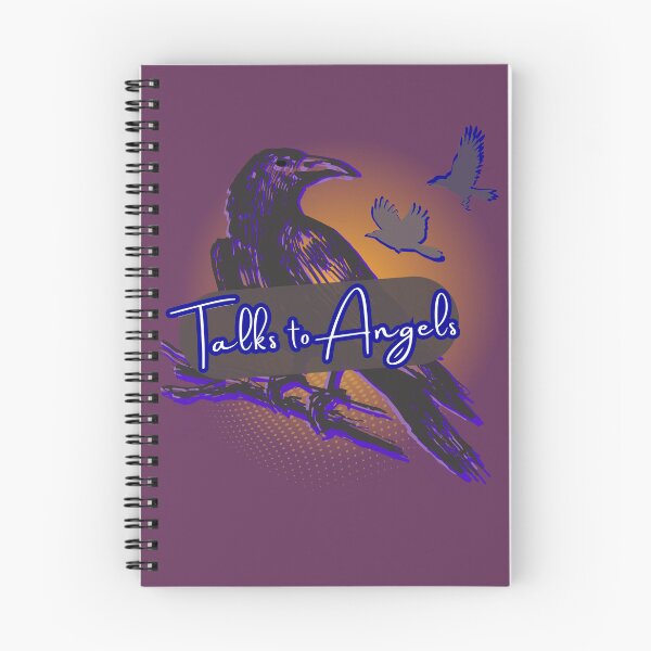 Item preview, Crow Talks to Angels designed and sold by pulse_retail.