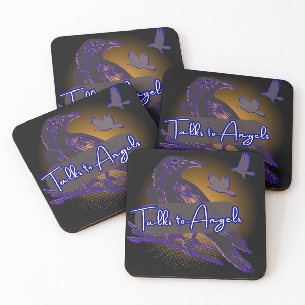 Item preview, Crow Talks to Angels designed and sold by pulse_retail.