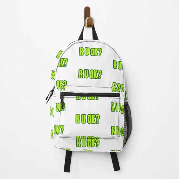 Item preview, R U Ok? Green Outline designed and sold by Memes N Lore .