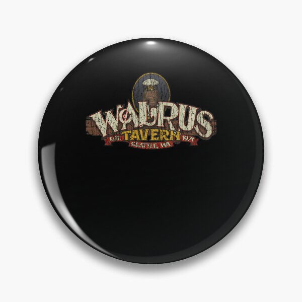 Artikelvorschau, Walrus Tavern Seattle 1971 Logo entworfen und verkauft von takiartr.