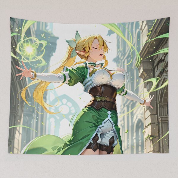 Item preview, Leafa Sword Art Online Magic Aura Ruins Moment designed and sold by TorbenKuhano.