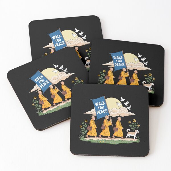 Item preview, Walk for Peace Aloka Buddhist Monks Journey  designed and sold by JaidyKris.