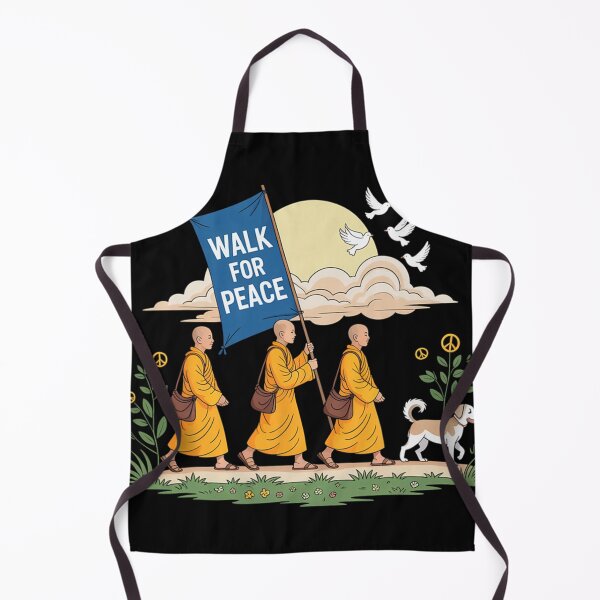 Item preview, Walk for Peace Aloka Buddhist Monks Journey  designed and sold by JaidyKris.