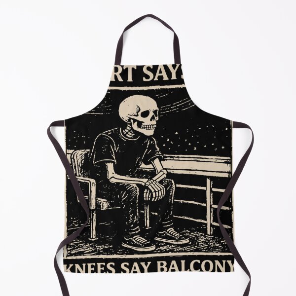Item preview, Heart Says Pit Knees Say Balcony  designed and sold by slugworm.
