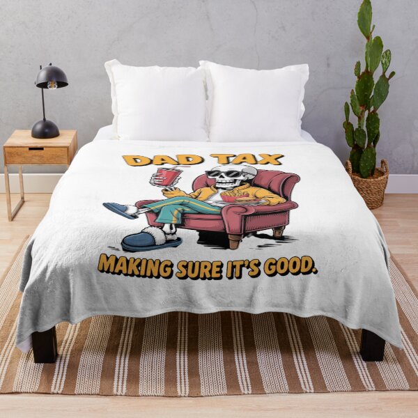 Item preview, Dad Tax Skeleton Fatherhood Foodie designed and sold by CORJIDOG-ART.